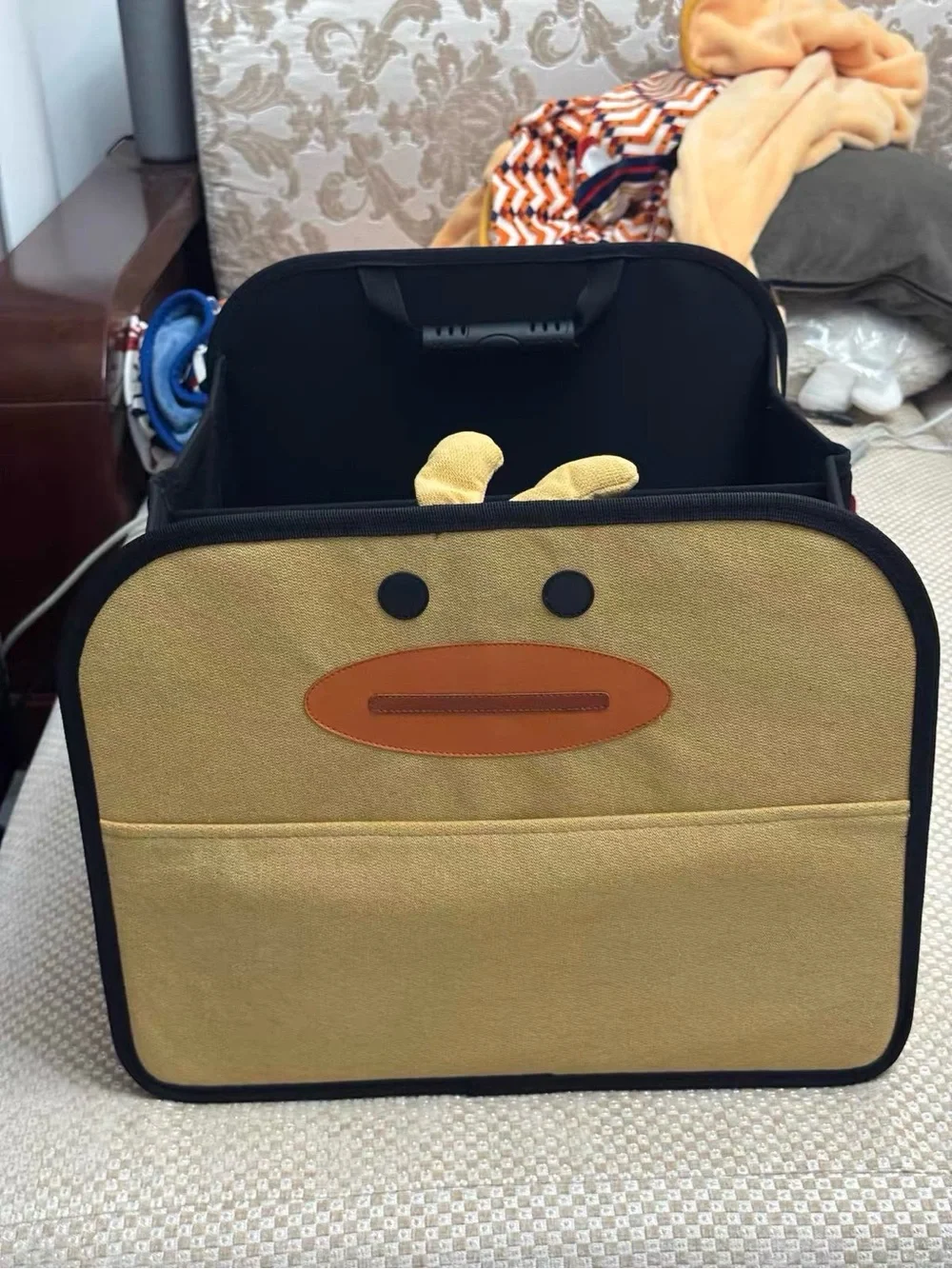 Duck Line Friends car storage box organizer Foldable home organizer